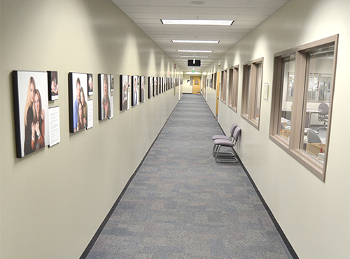 Faces of the Fire hallway Faces of the Fire hallway