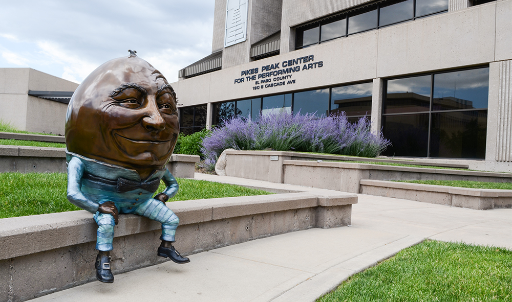 HD Humpty Dumpty in Bronze by Kimber Fiebiger HD Humpty Dumpty in Bronze by Kimber Fiebiger