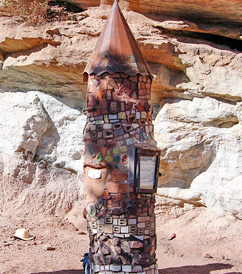 Rainbow Falls Kiosk by Concrete Couch Rainbow Falls Kiosk by Concrete Couch