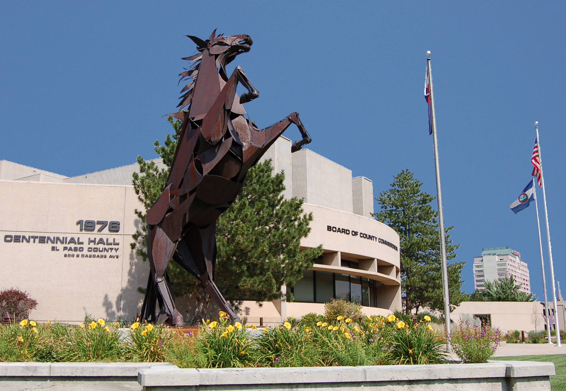 Rearing Horse Centennial Hall Rearing Horse Centennial Hall