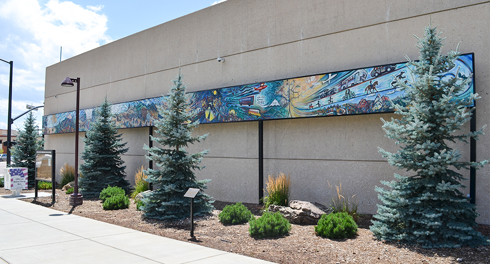 Transportation Mural Full Length from right Transportation Mural Full Length from right